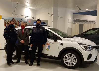 La Policía Local de Bezana incorpora un nuevo vehículo a su parque móvil
