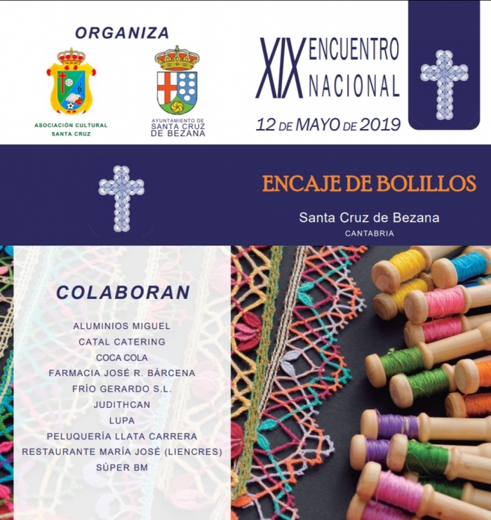 XIX Encuentro Nacional de encaje de bolillo Santa Cruz de Bezana 2019