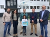 Entregado el premio del Concurso Digital  Infantil de Aqualia a una alumna del CEIP Costa Quebrada