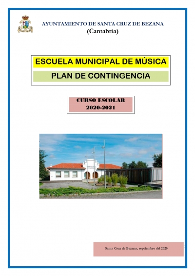 Plan de Contingencia Escuela de Música Municipal