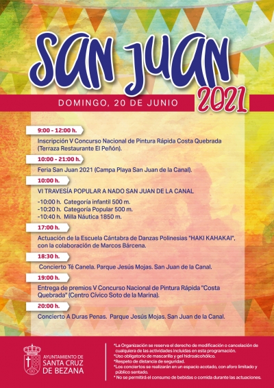Bezana celebra San Juan 2021 con un amplio programa deportivo y cultural