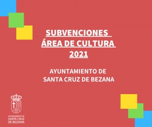 Abierto el plazo para solicitar las subvenciones en el Área de Cultura 2021