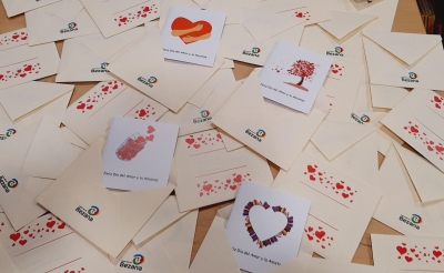 Cartas de amor y amistad por San Valentín, para las residencias de mayores