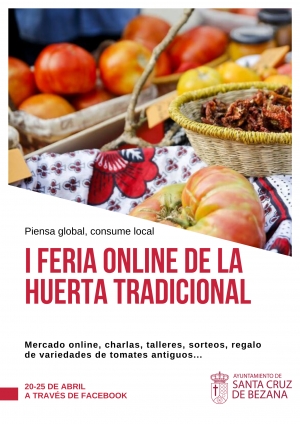 Bezana organiza la primera Feria Online de la Huerta Tradicional para ayudar a los productores locales