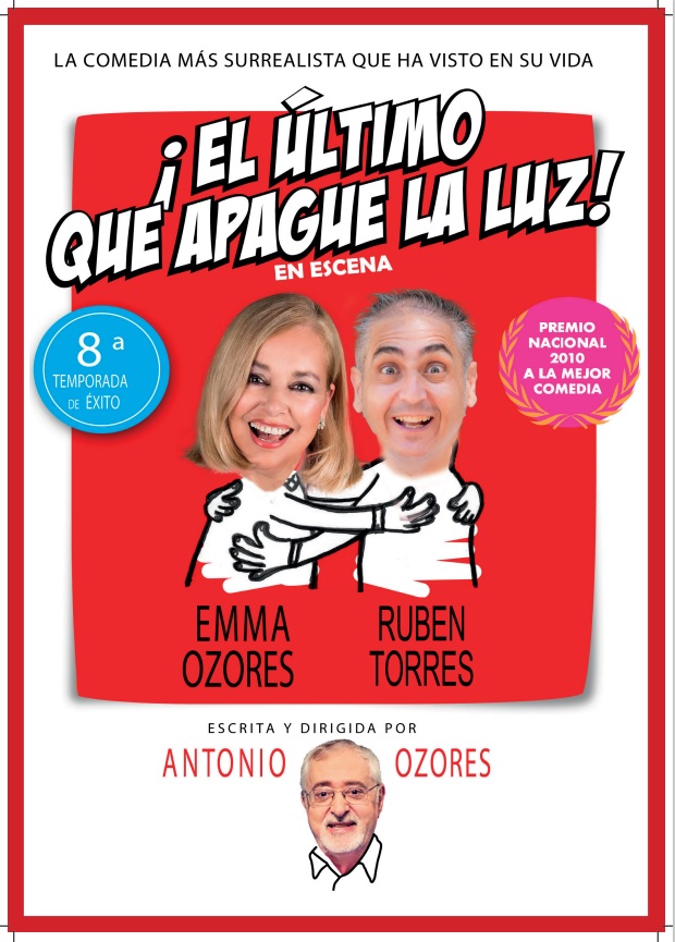 Cartel El último que apague la luz